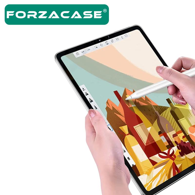 Forzacase Samsung Galaxy Tab S9 Ultra Paper Like Kağıt Hissi Mat Ekran Koruyucu Nano Film - FC295