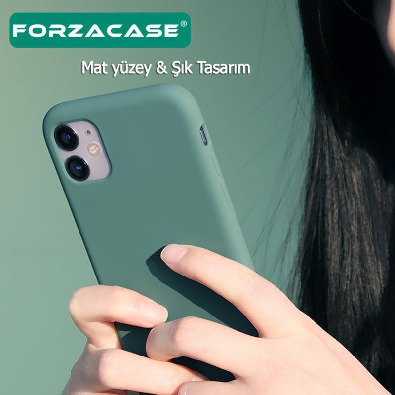 Forzacase Vivo Y17S ile uyumlu Liquid Serisi İçi Kadife Lansman Silikon Kılıf