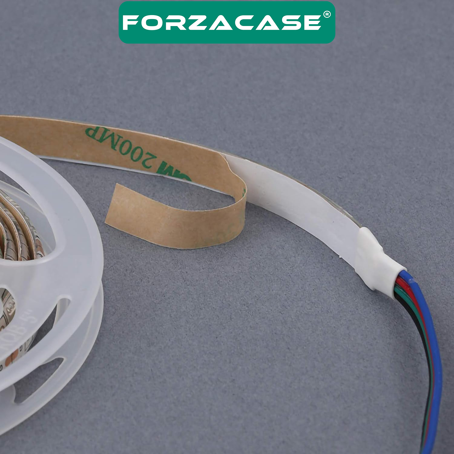 Forzacase Uzaktan Kumandalı 5 Metre Şerit Gökkuşağı Işık Şeridi Led Işığı - FC174