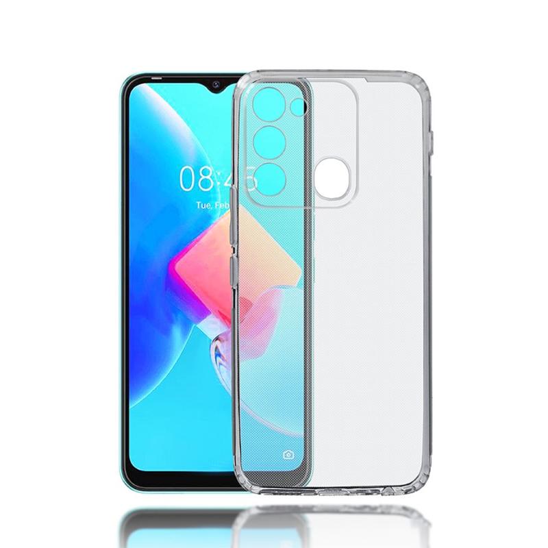 Forzacase Tecno Spark 8C uyumlu Soft Slim Serisi Şeffaf Silikon Kılıf - FC194