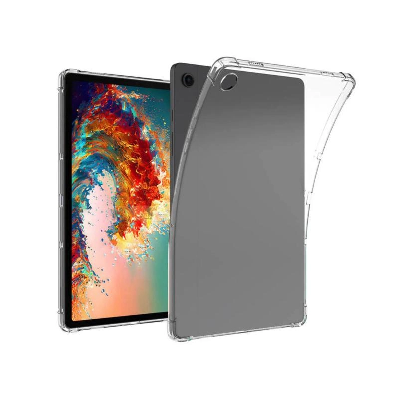 Forzacase Samsung Galaxy Tab A11 8.7 inç X133 ile uyumlu Anti Shock Silikon Kılıf Şeffaf - FC014
