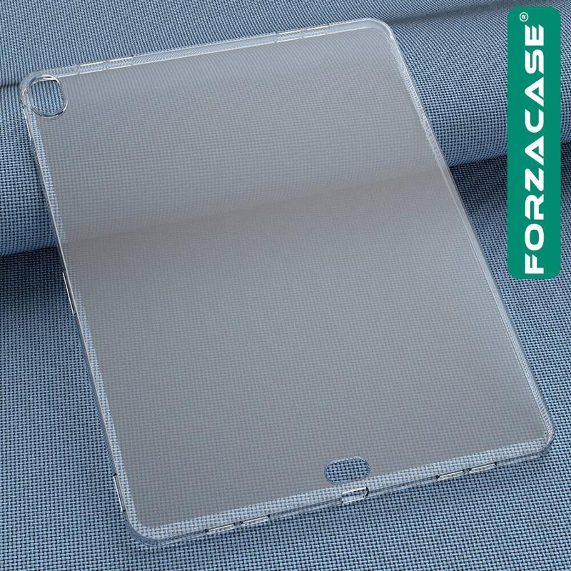 Forzacase iPad Air 11 2025 M3 11 inch ile uyumlu Silikon Kılıf Şeffaf - FC013