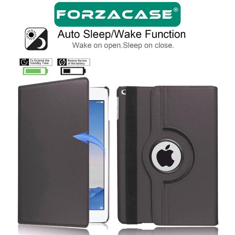 Forzacase Apple iPad Air 2 için 360 Derece Döner Standlı Kılıf - FC012