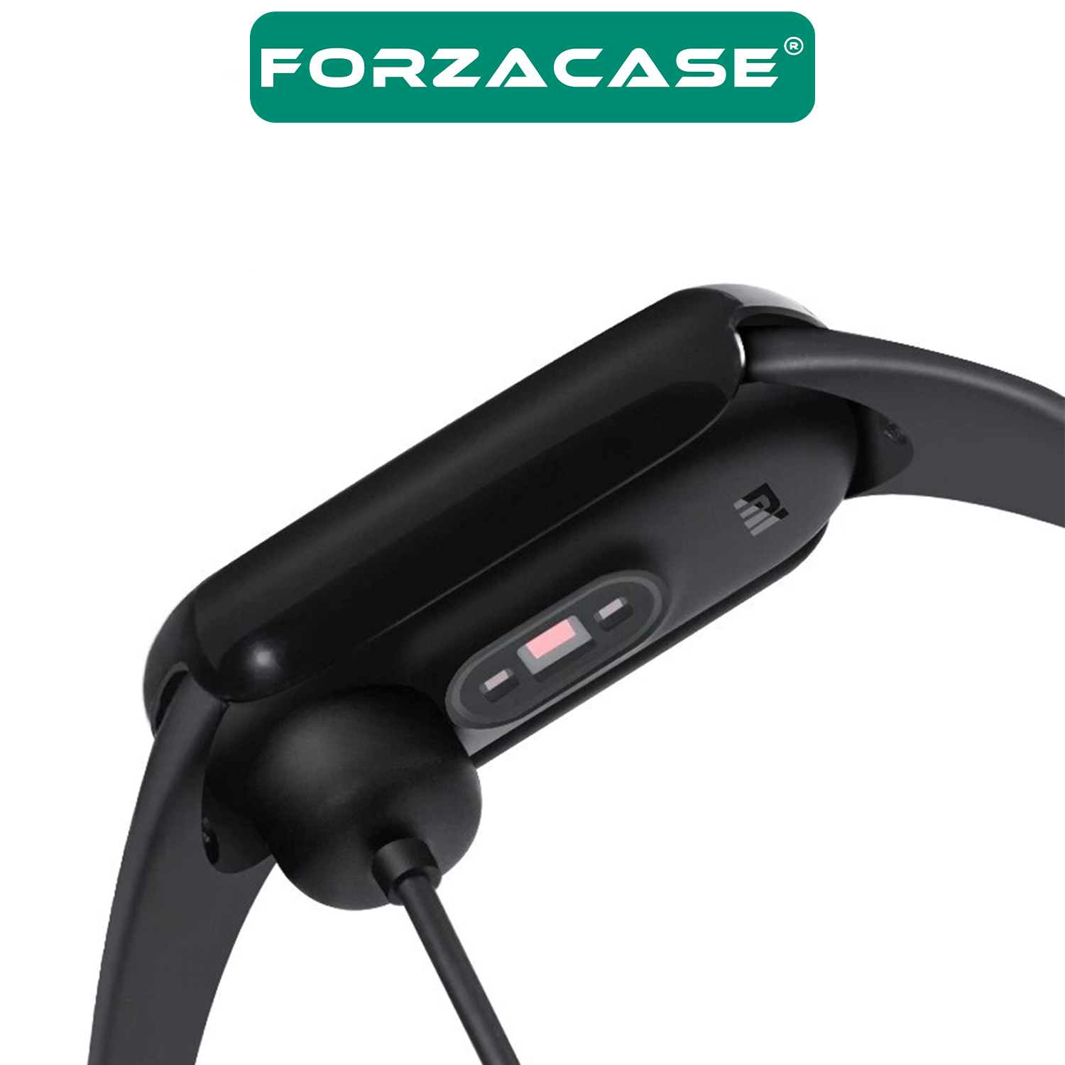 Forzacase Xiaomi Mi Band 7 Önü Kapalı Ekran Korumalı Sert Rubber Kılıf - FC015
