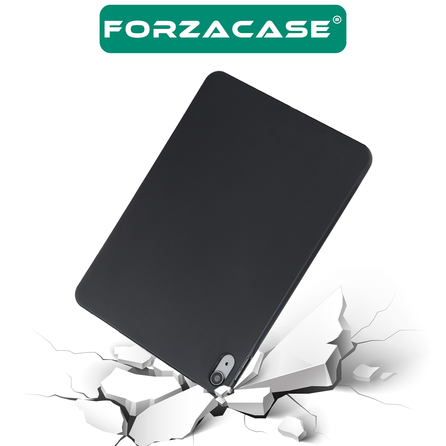 Forzacase Lenovo Tab M10 TB-X306F Tablet ile Uyumlu Silikon Kılıf Siyah - FC155