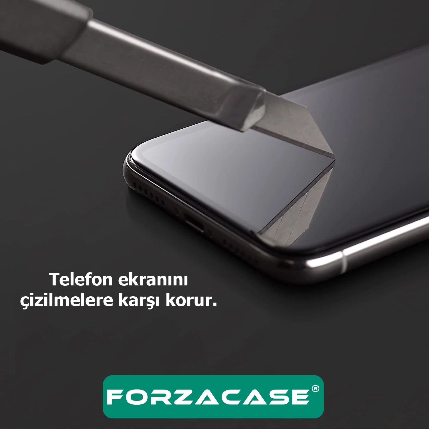 Forzacase Huawei Nova Y72 ile uyumlu Çerçeveli Tam Kaplayan Temperli Ekran Koruyucu - FC003
