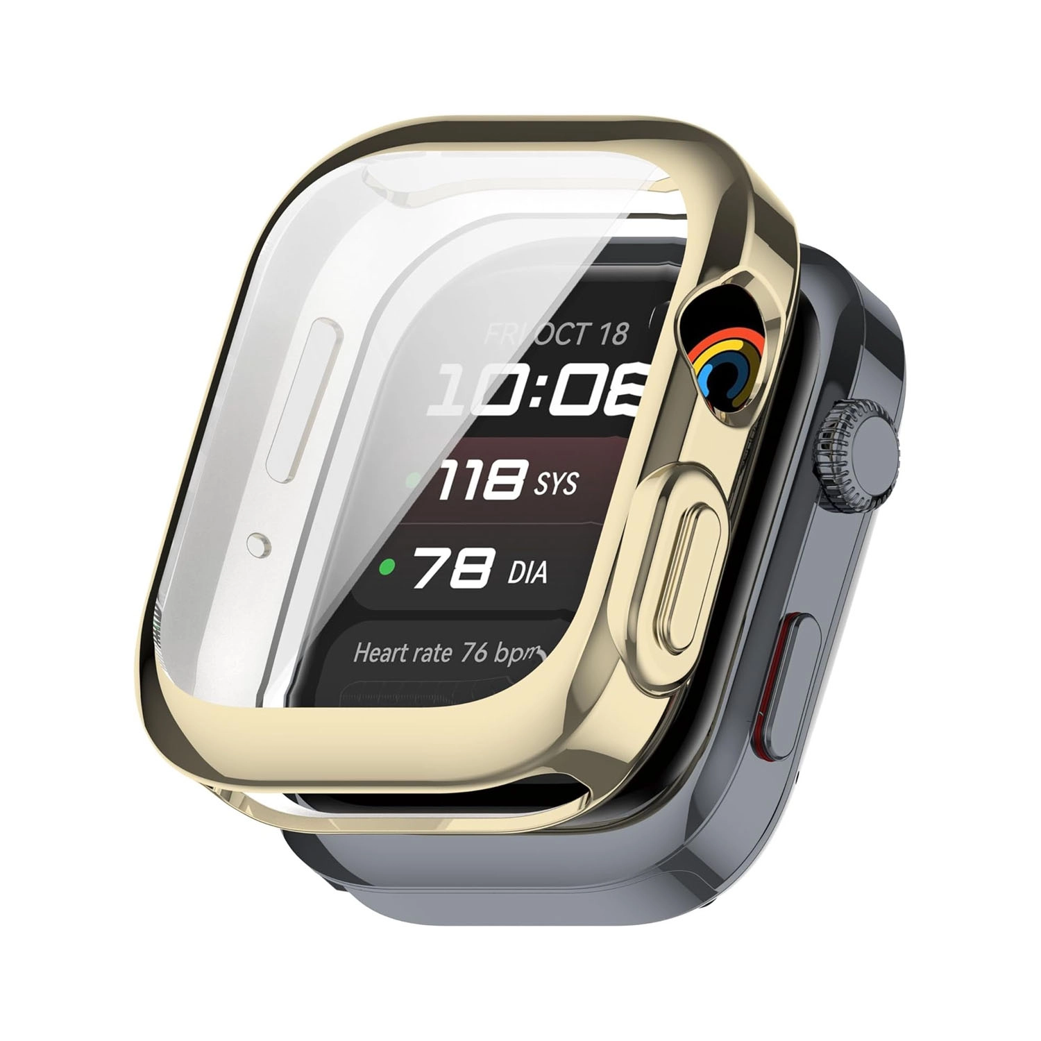 Forzacase Huawei Watch D2 ile uyumlu Önü Kapalı Ekran Korumalı Silikon Kılıf - FC010