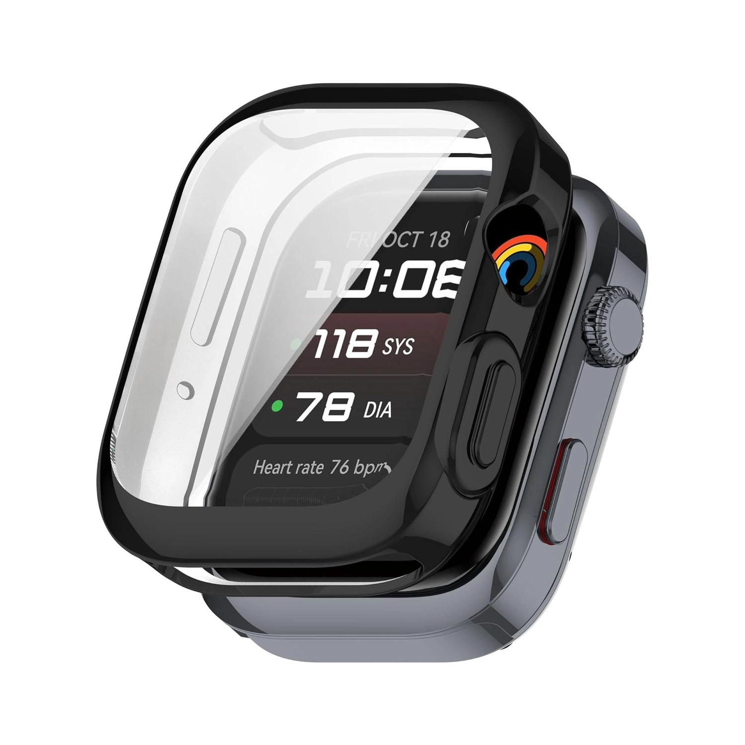 Forzacase Huawei Watch D2 ile uyumlu Önü Kapalı Ekran Korumalı Silikon Kılıf - FC010