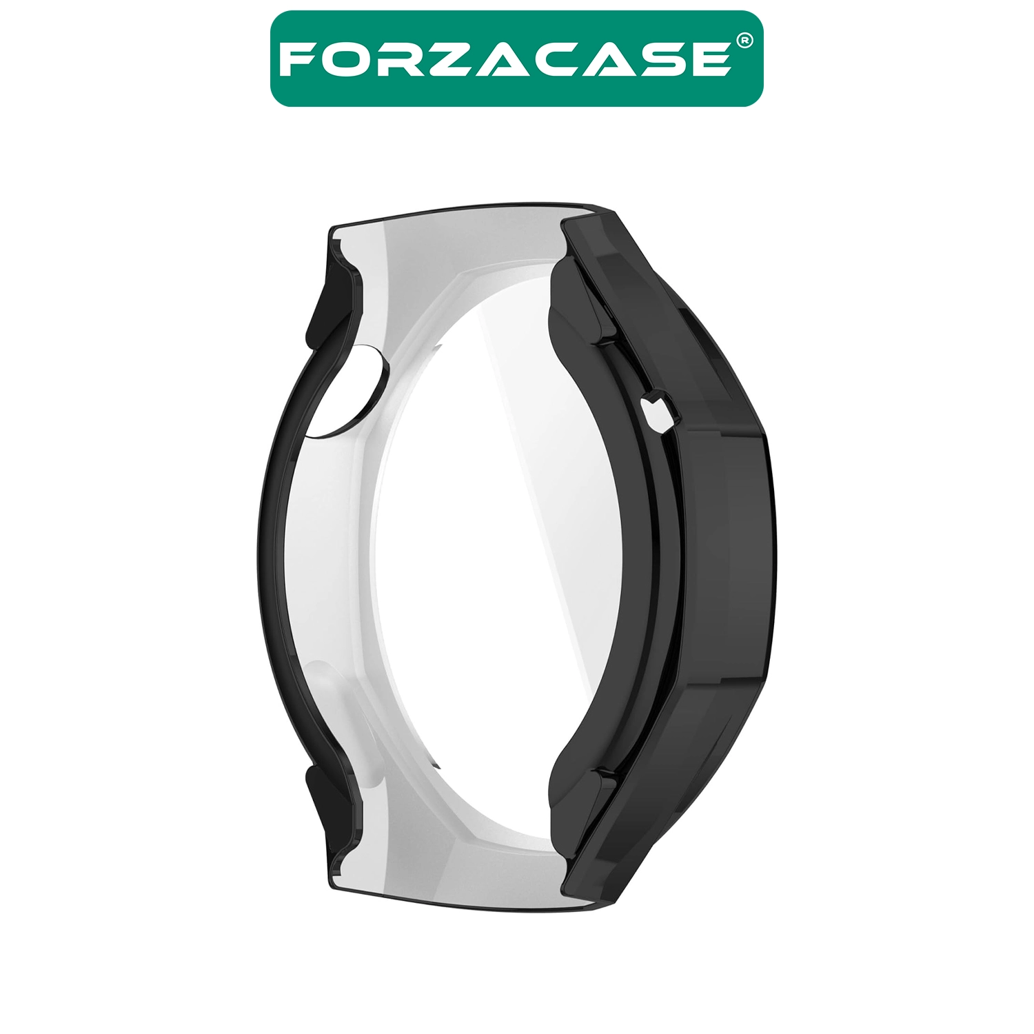 Forzacase Huawei Watch GT6 46mm ile uyumlu Önü Kapalı Ekran Korumalı Silikon Kılıf - FC010