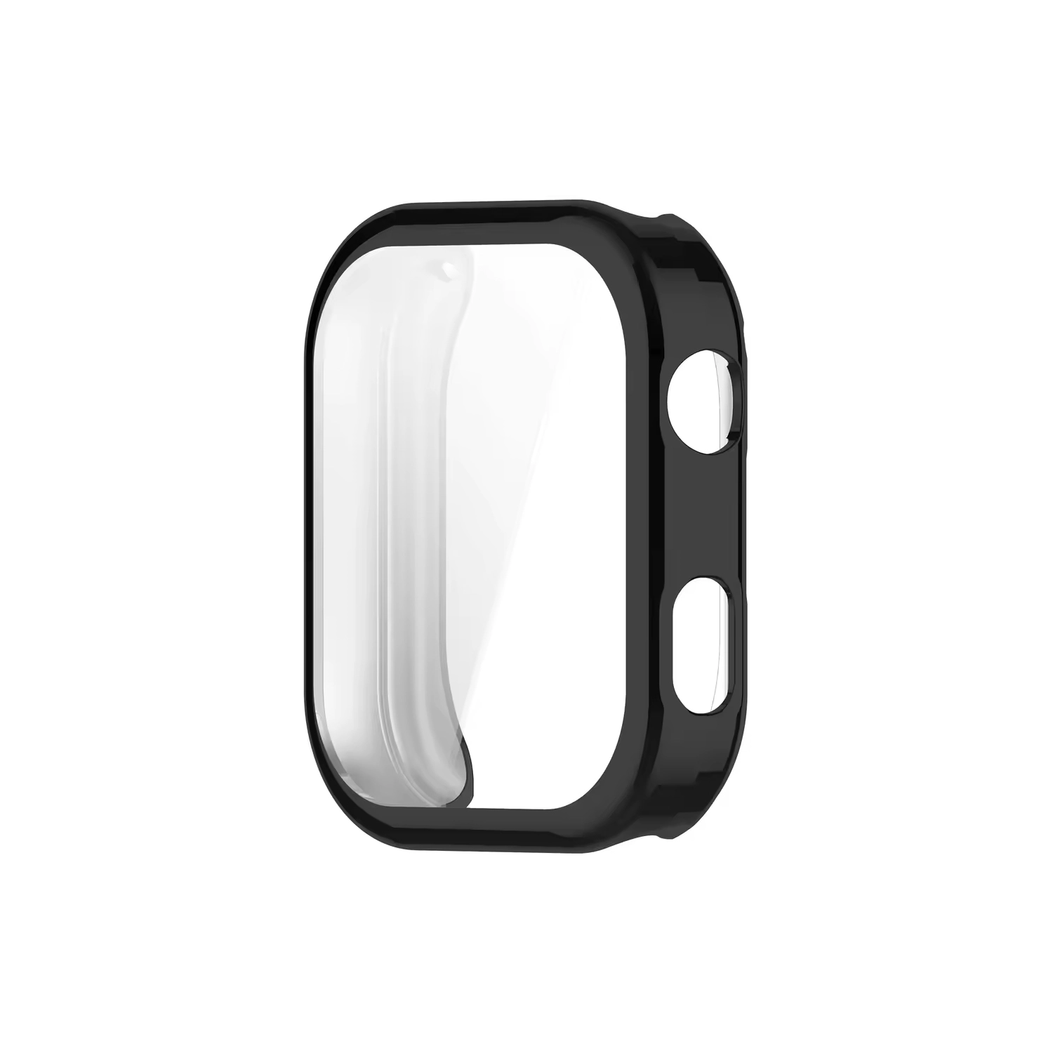 Forzacase Xiaomi Redmi Watch 6 ile uyumlu Önü Kapalı Ekran Korumalı Silikon Kılıf - FC010