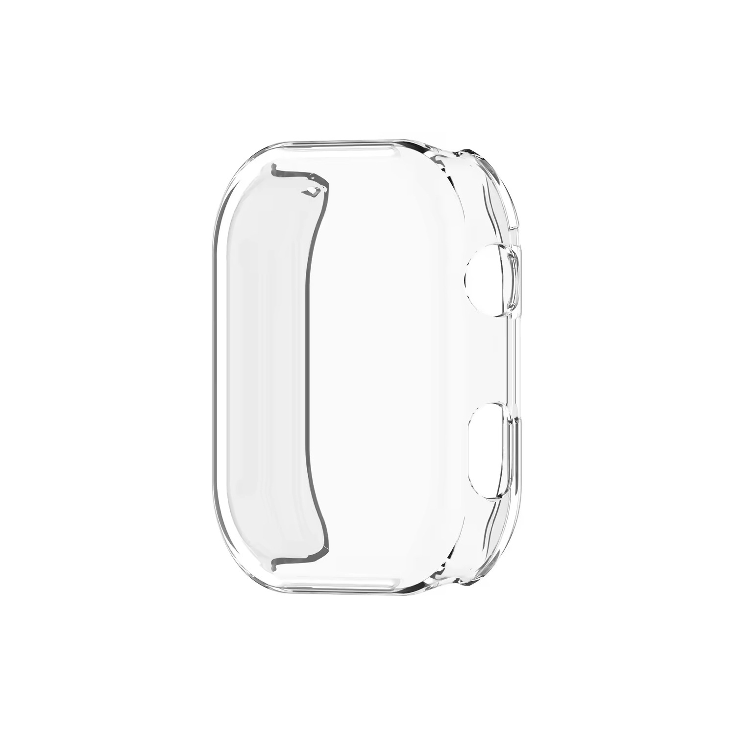 Forzacase Xiaomi Redmi Watch 6 ile uyumlu Önü Kapalı Ekran Korumalı Silikon Kılıf - FC010