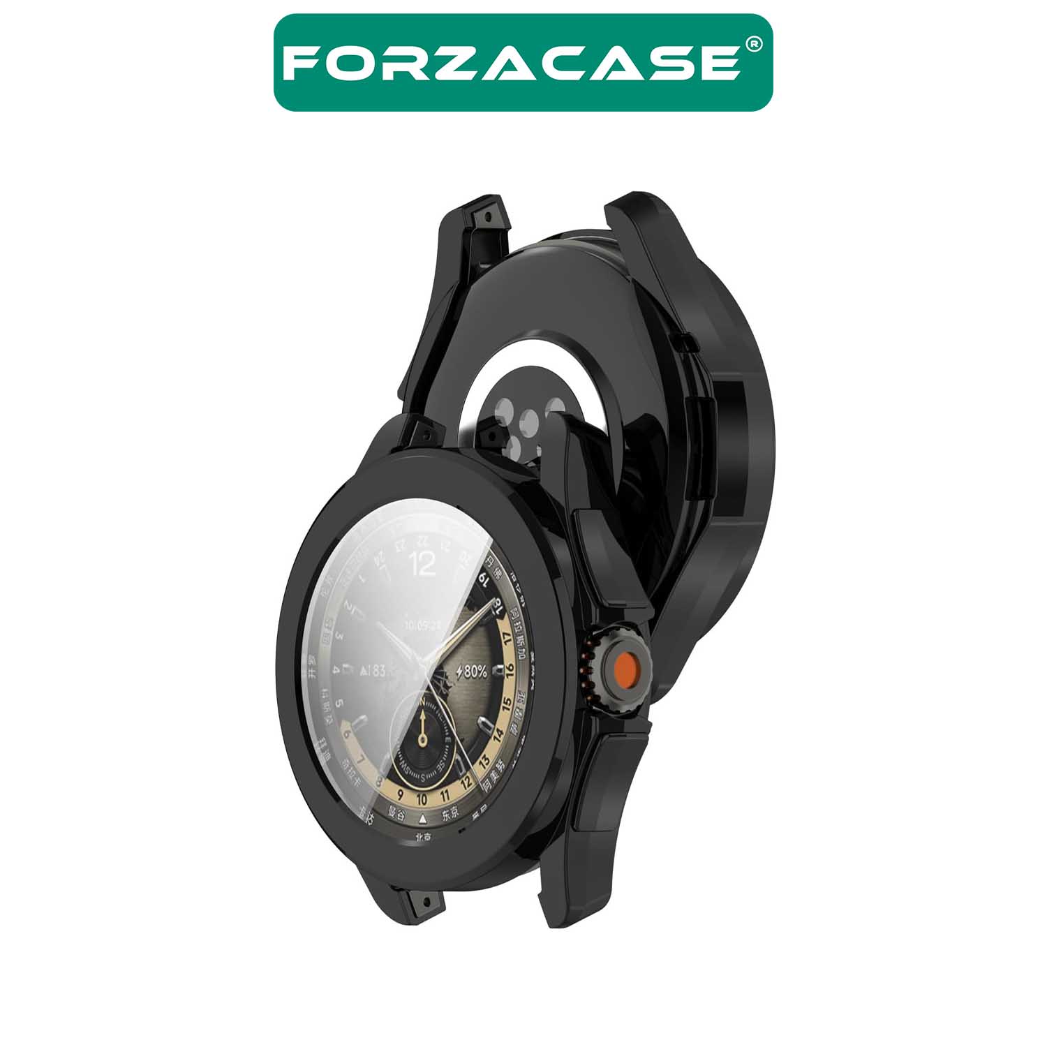 Forzacase Xiaomi Watch S4 ile uyumlu Önü Kapalı Ekran Korumalı Silikon Kılıf - FC010