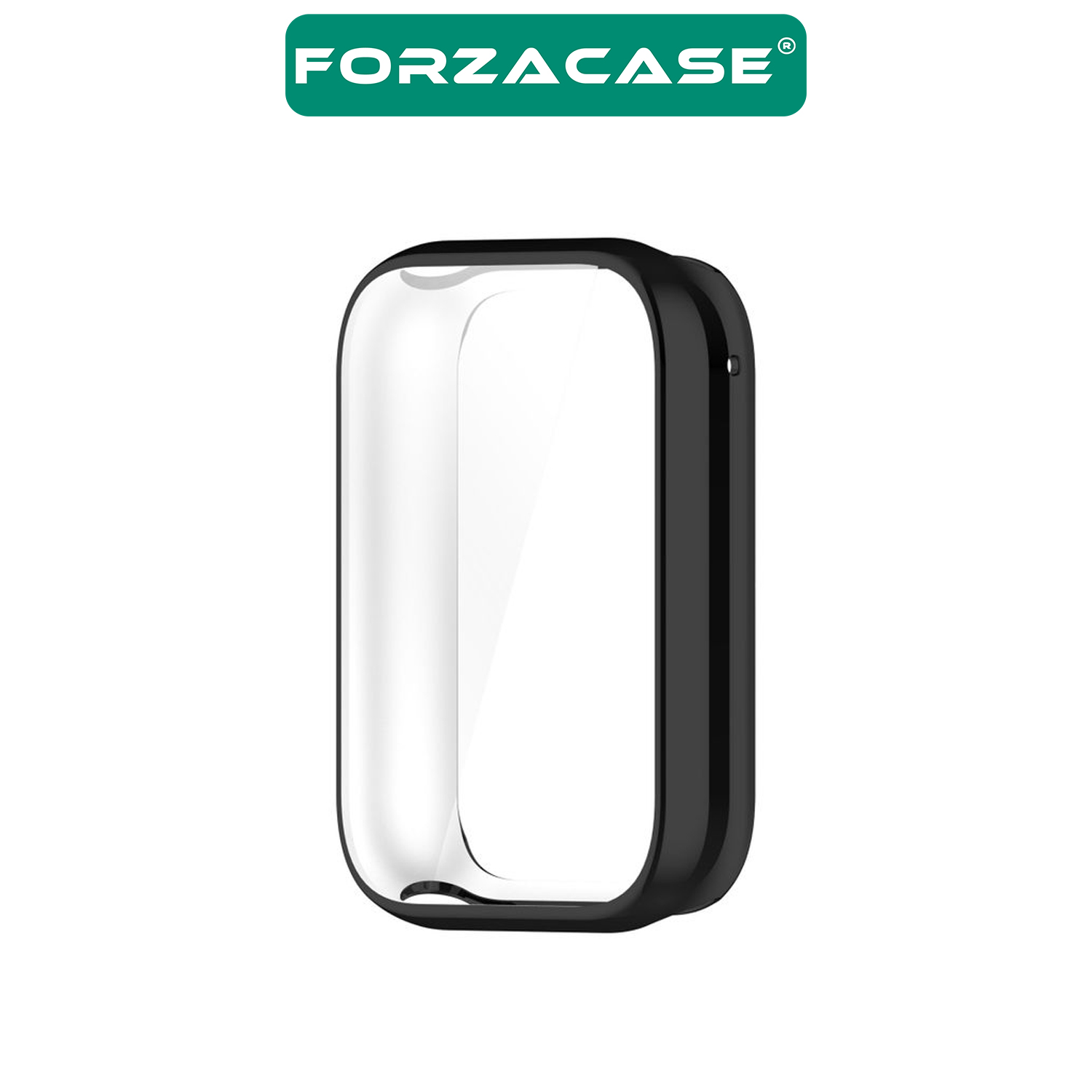 Forzacase Xiaomi Smart Band 9 Pro ile uyumlu Önü Kapalı Ekran Korumalı Silikon Kılıf - FC010