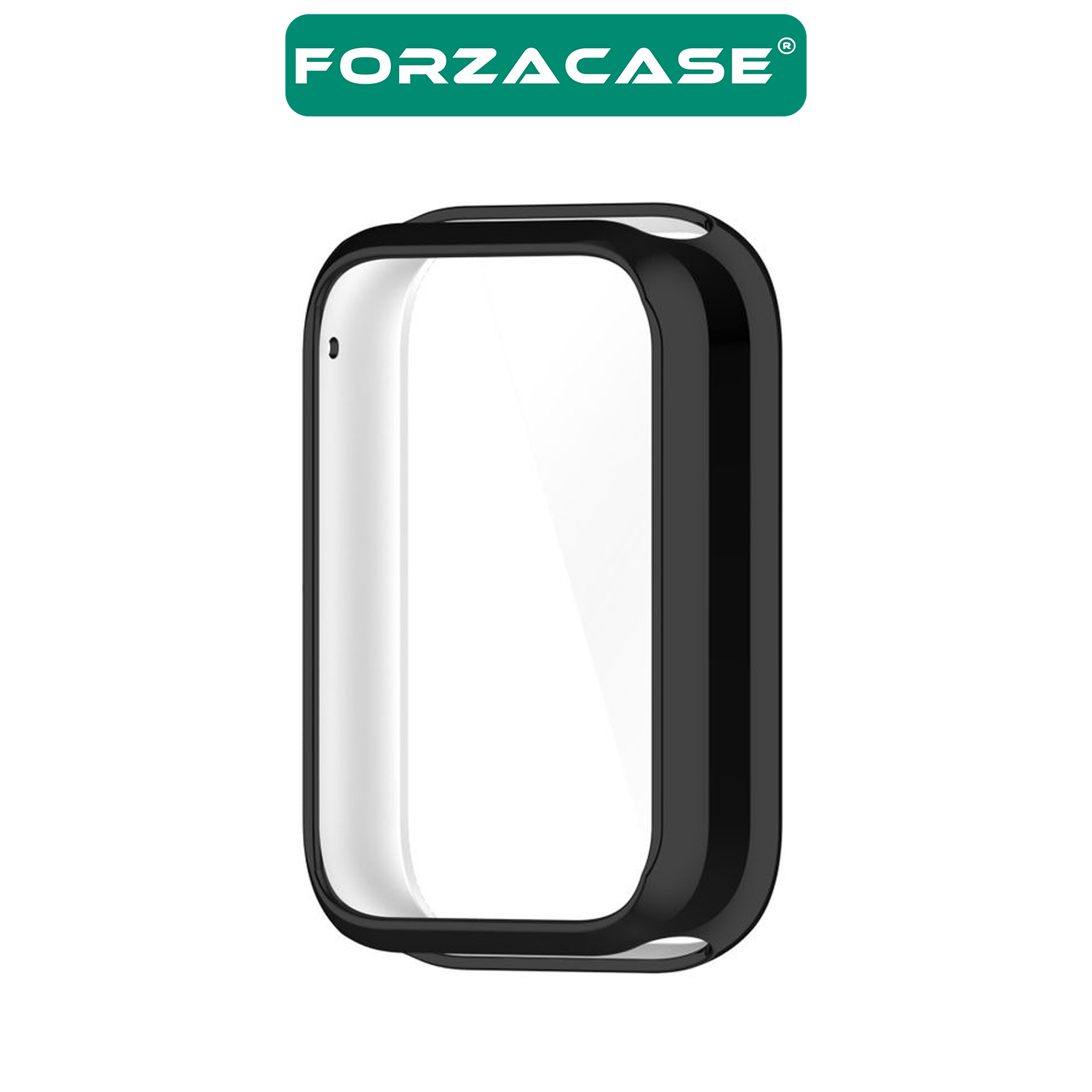 Forzacase Xiaomi Smart Band 9 Pro ile uyumlu Önü Kapalı Ekran Korumalı Silikon Kılıf - FC010