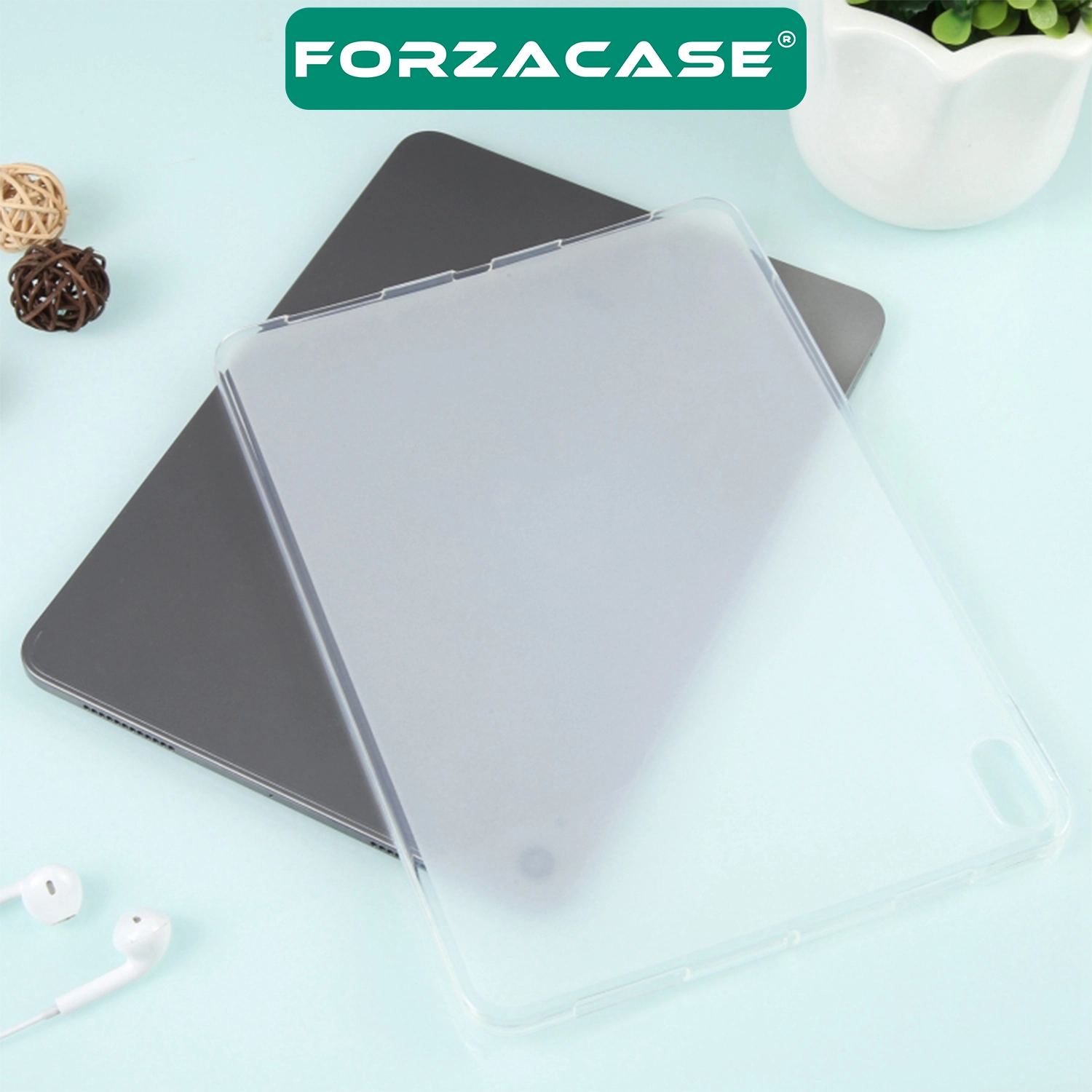 Forzacase Honor Pad x9 11.5 Inch ile uyumlu Silikon Kılıf Buzlu Şeffaf - FC013