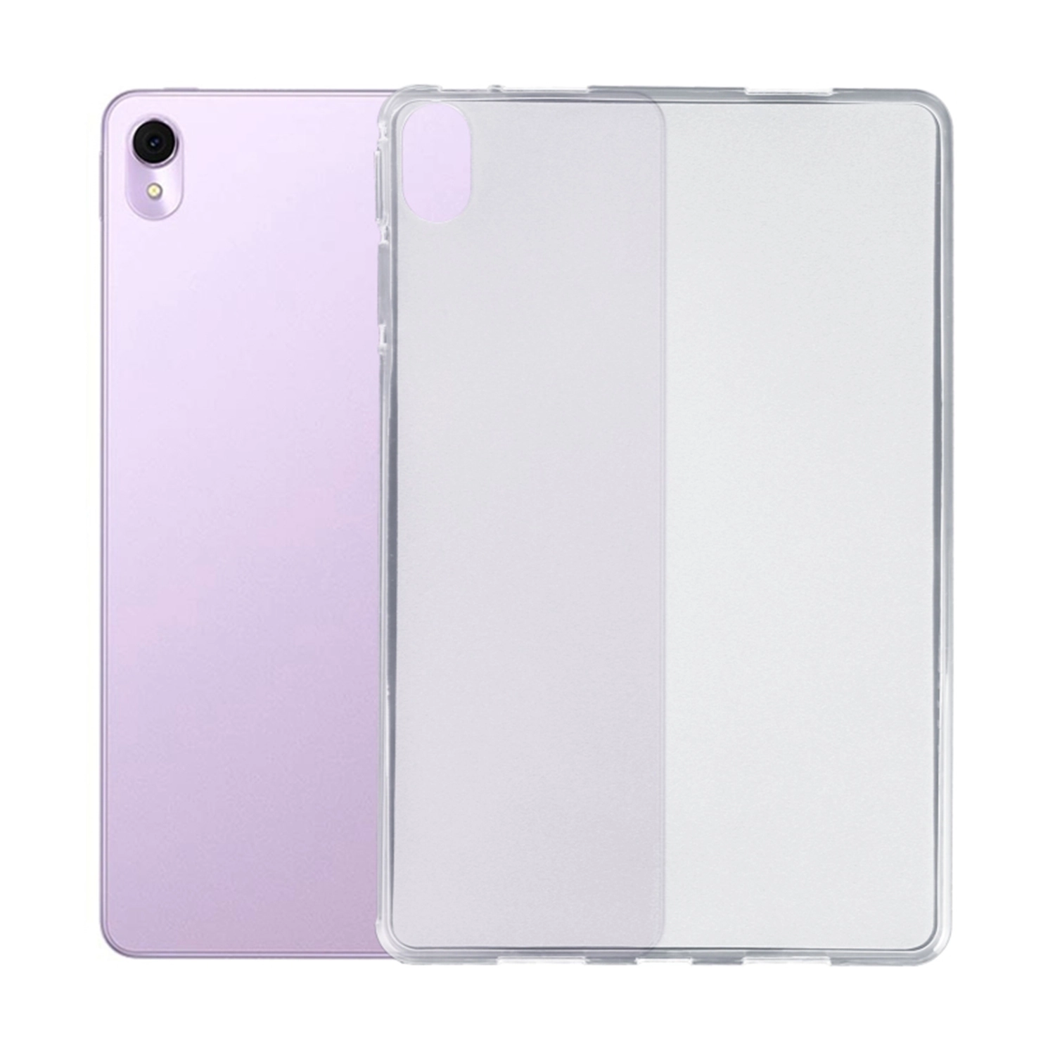 Forzacase Huawei MatePad 11.5 Inch ile uyumlu Silikon Kılıf Buzlu Şeffaf - FC013