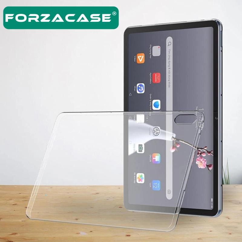 Forzacase Huawei MatePad SE 11 inch ile uyumlu Silikon Kılıf Şeffaf - FC013