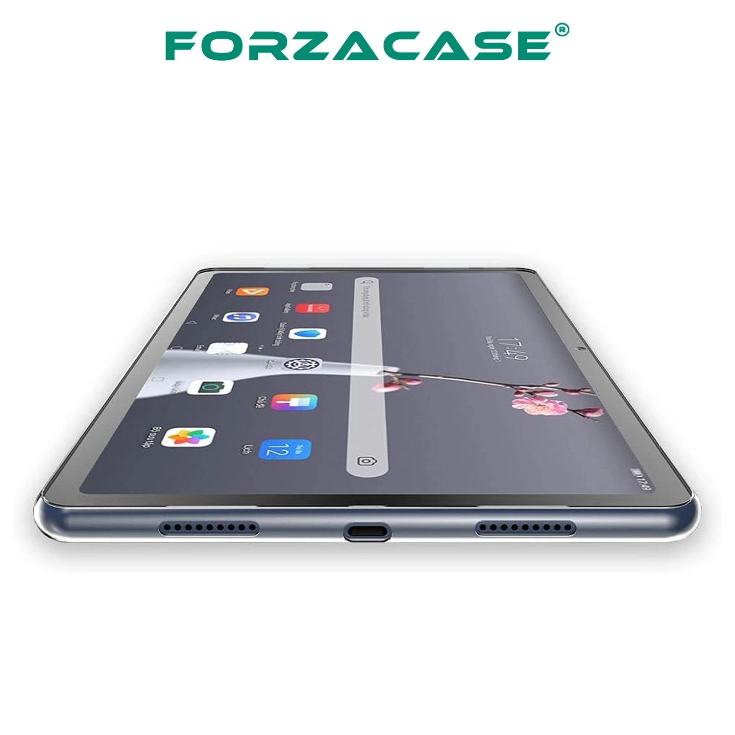 Forzacase Xiaomi Pad 8 / 8 Pro 11.2 inch ile uyumlu Silikon Kılıf Şeffaf - FC013