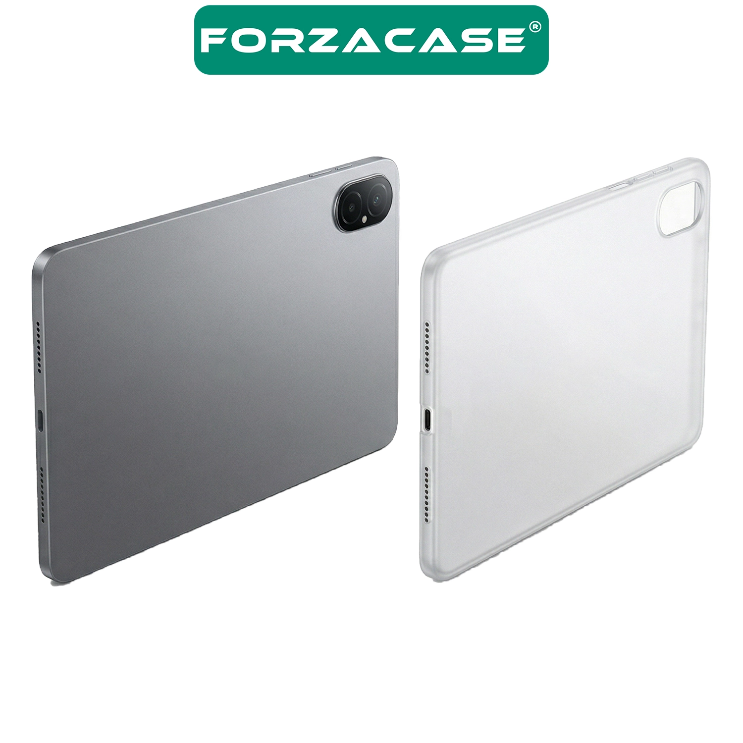 Forzacase Honor Pad V9 11.5 Inch ile uyumlu Silikon Kılıf Buzlu Şeffaf - FC013