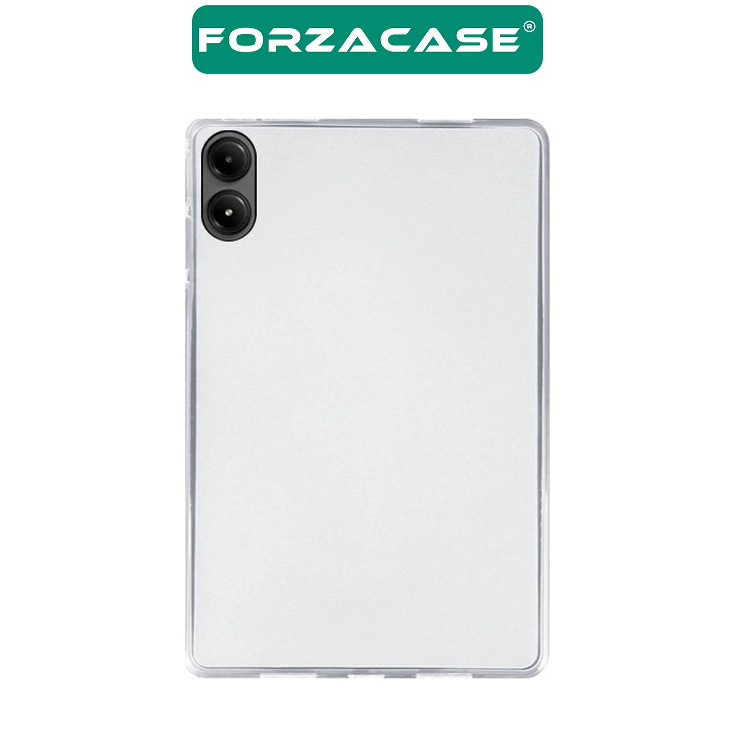 Forzacase Poco Pad 12.1 Inch ile uyumlu Silikon Kılıf Buzlu Şeffaf - FC013