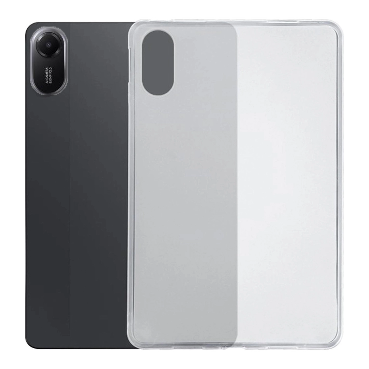Forzacase Redmi Pad 2 11 Inch ile uyumlu Silikon Kılıf Buzlu Şeffaf - FC013