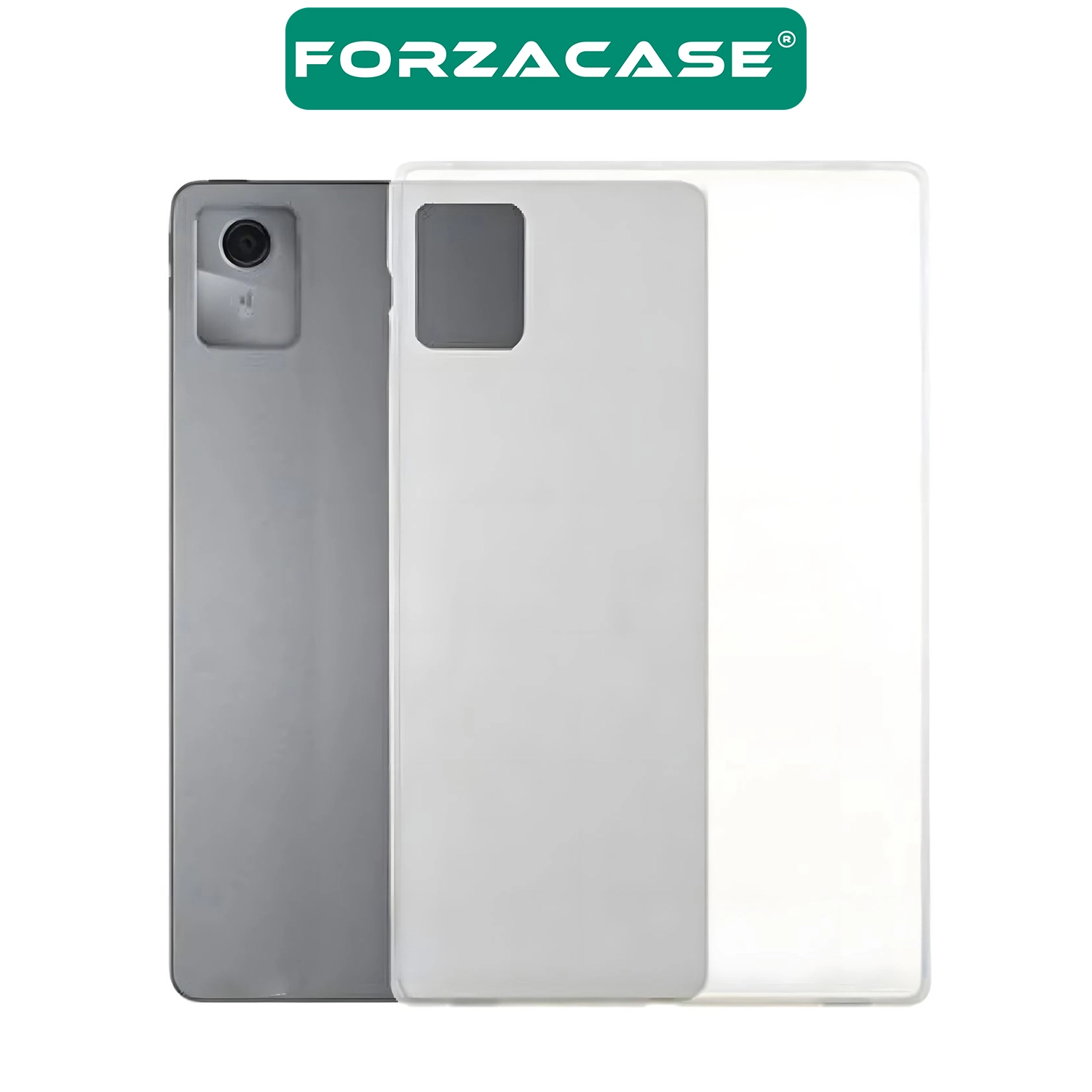 Forzacase Lenovo Tab M11 / K11 11 Inch ile uyumlu Silikon Kılıf Buzlu Şeffaf - FC013
