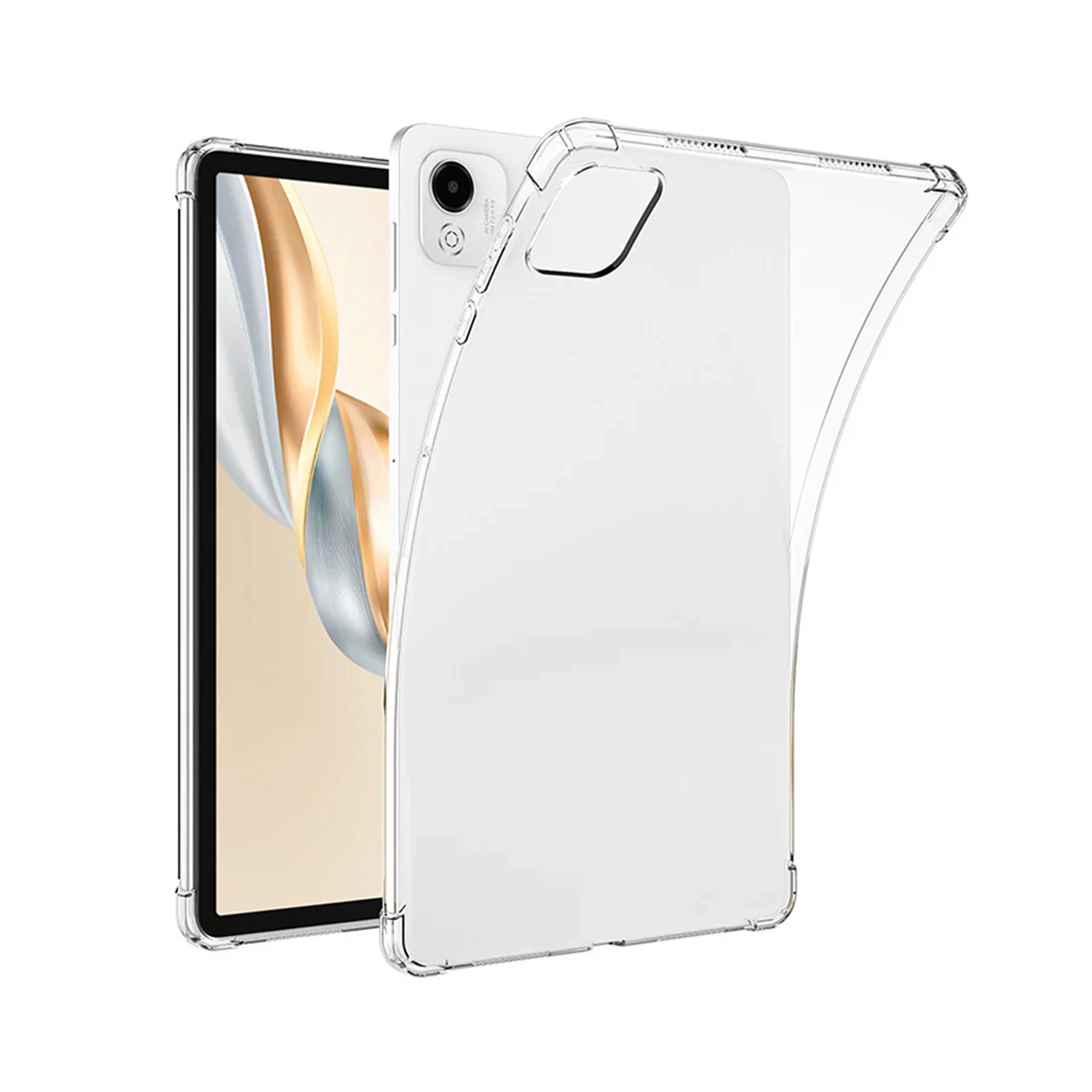 Forzacase Honor Pad X9a 11.5 inch ile uyumlu Anti Shock Silikon Kılıf Şeffaf - FC014