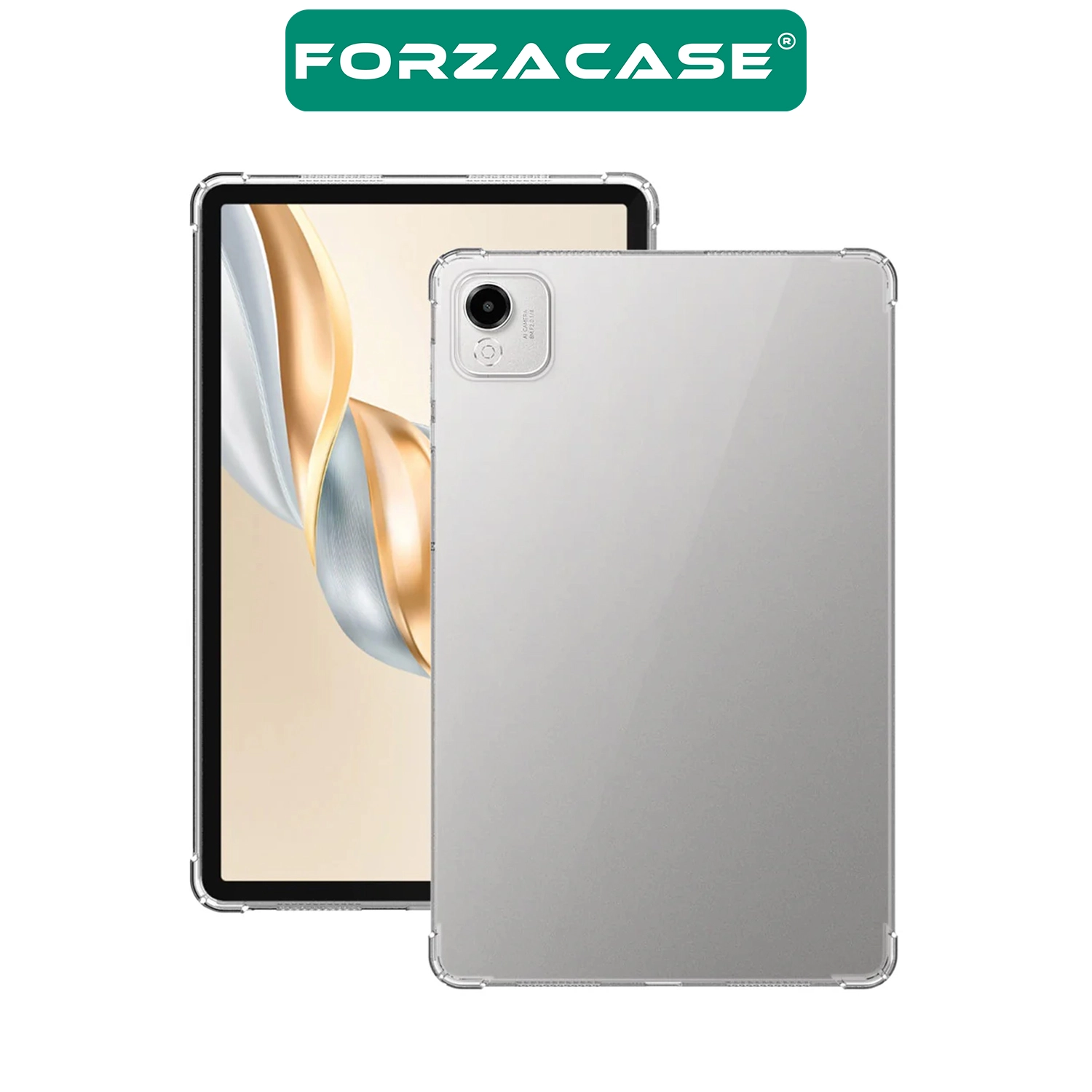 Forzacase Honor Pad X9a 11.5 inch ile uyumlu Anti Shock Silikon Kılıf Şeffaf - FC014