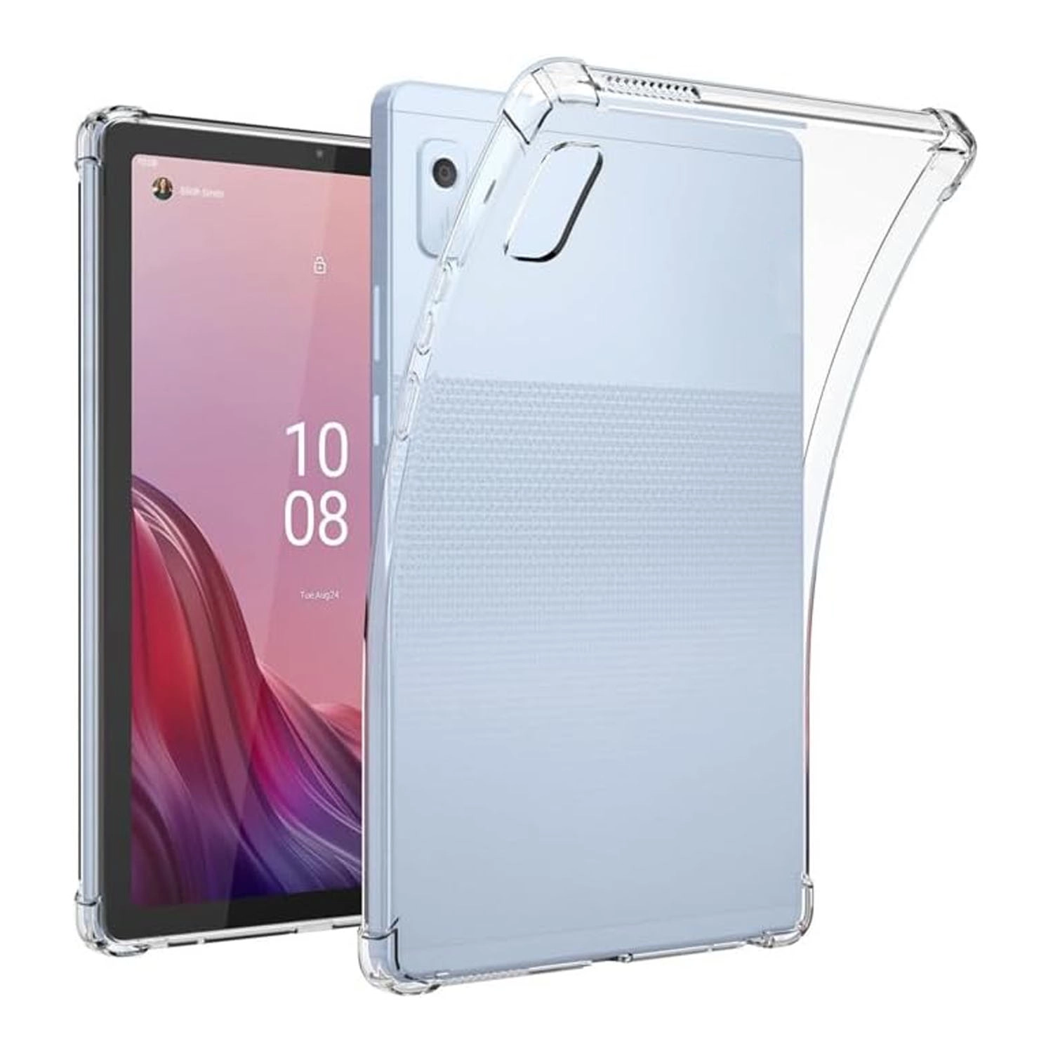 Forzacase Lenovo Tab M9 TB310FU ile uyumlu Anti Shock Silikon Kılıf Şeffaf - FC014