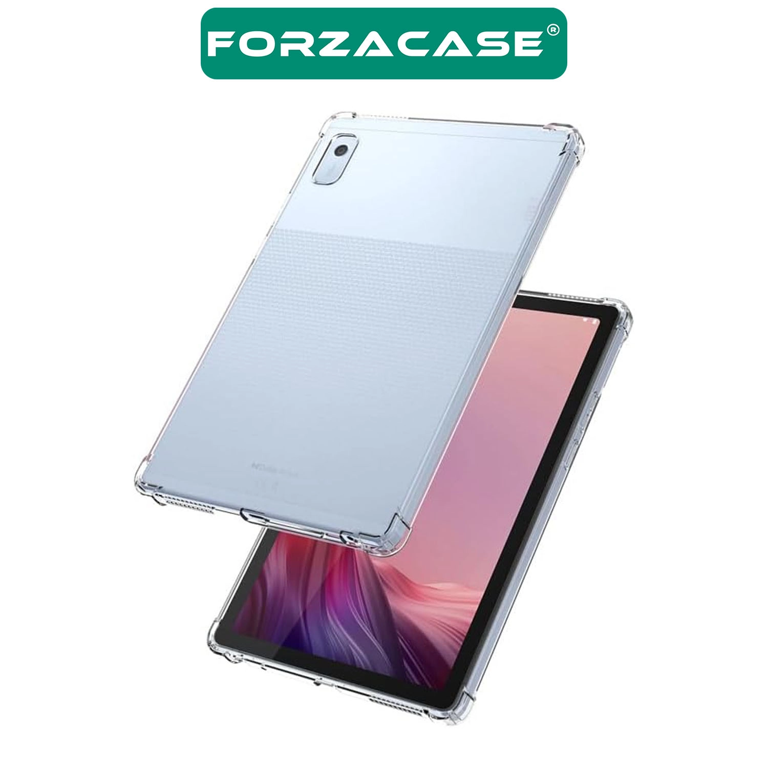 Forzacase Lenovo Tab M9 TB310FU ile uyumlu Anti Shock Silikon Kılıf Şeffaf - FC014