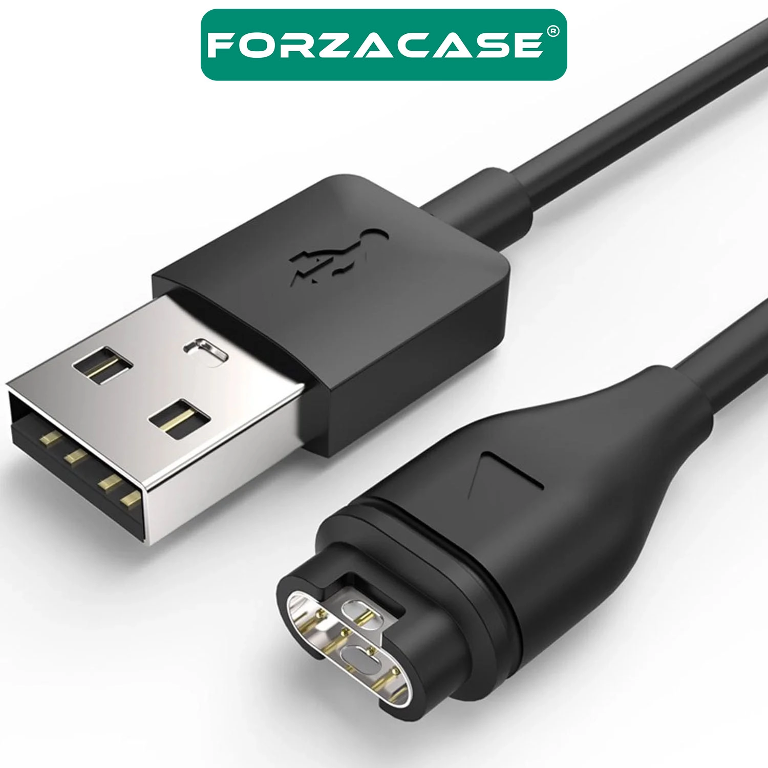Forzacase Garmin Vivoactive 3 / Vivosport  ile uyumlu USB Manyetik Şarj Kablosu 1m - FC017