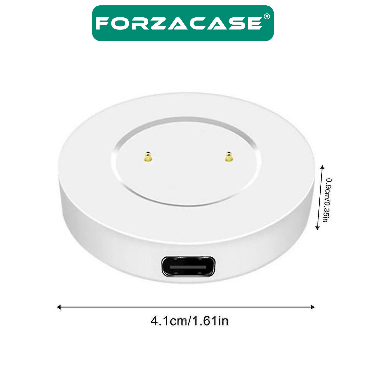 Forzacase Huawei Watch GT - Watch GT2 - Honor Watch Magic ile uyumlu USB Manyetik Şarj Kablosu FC017