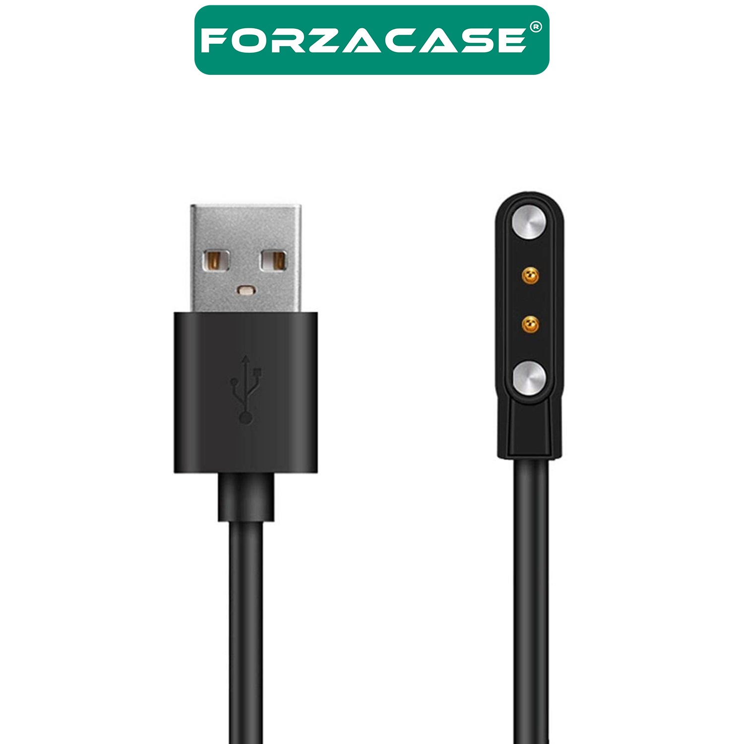 Forzacase Haylou Solar LS05 / LS05S uyumlu USB Manyetik Şarj Kablosu 1 metre - FC017
