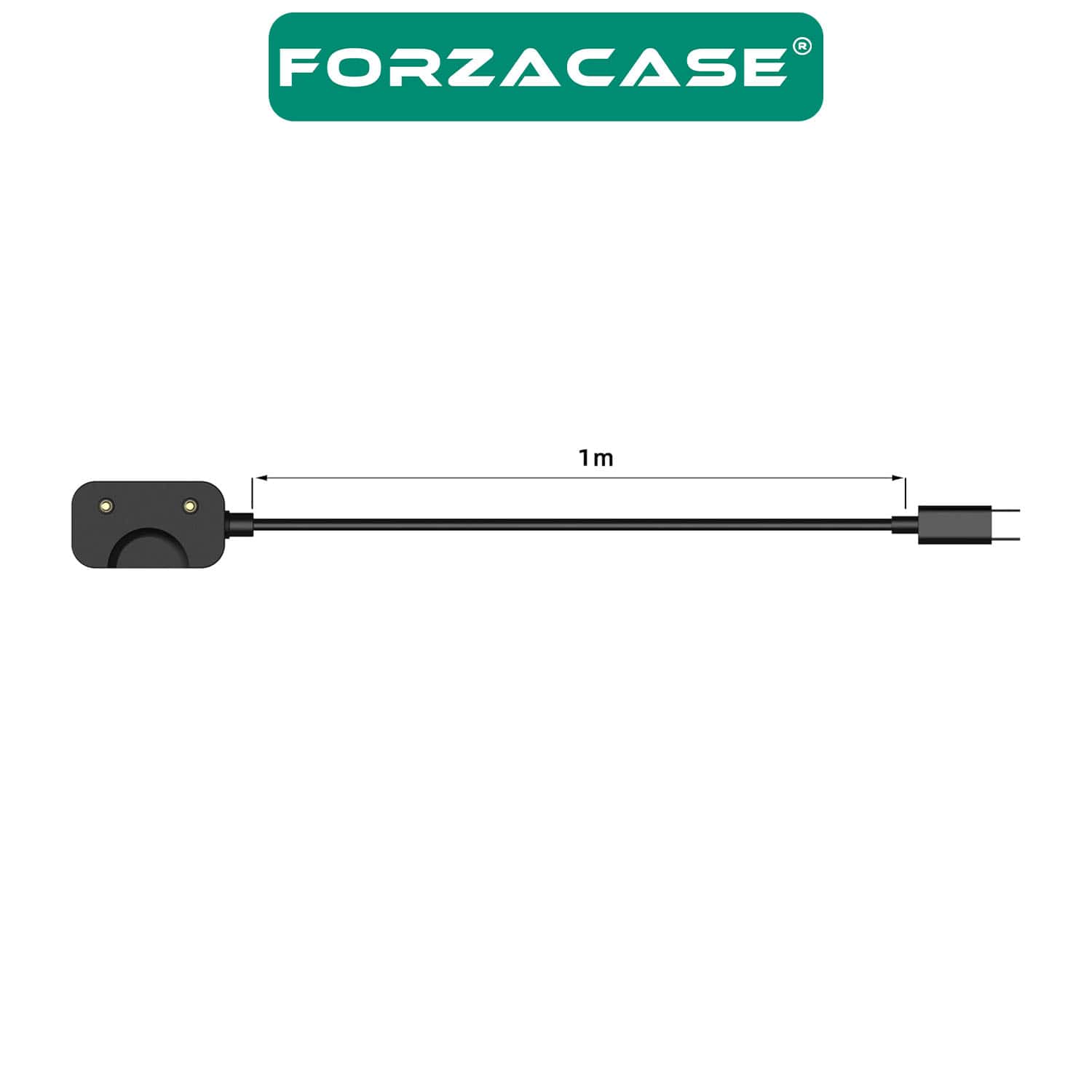 Forzacase Samsung Galaxy Fit 3 Akıllı Saat ile uyumlu Type-C Manyetik Şarj Kablosu 1 metre - FC017