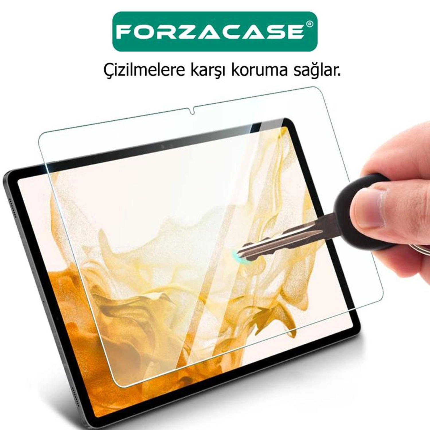 Forzacase Infinix Xpad 20 11 inç ile uyumlu Temperli Kırılmaz Cam Ekran Koruyucu - FC021