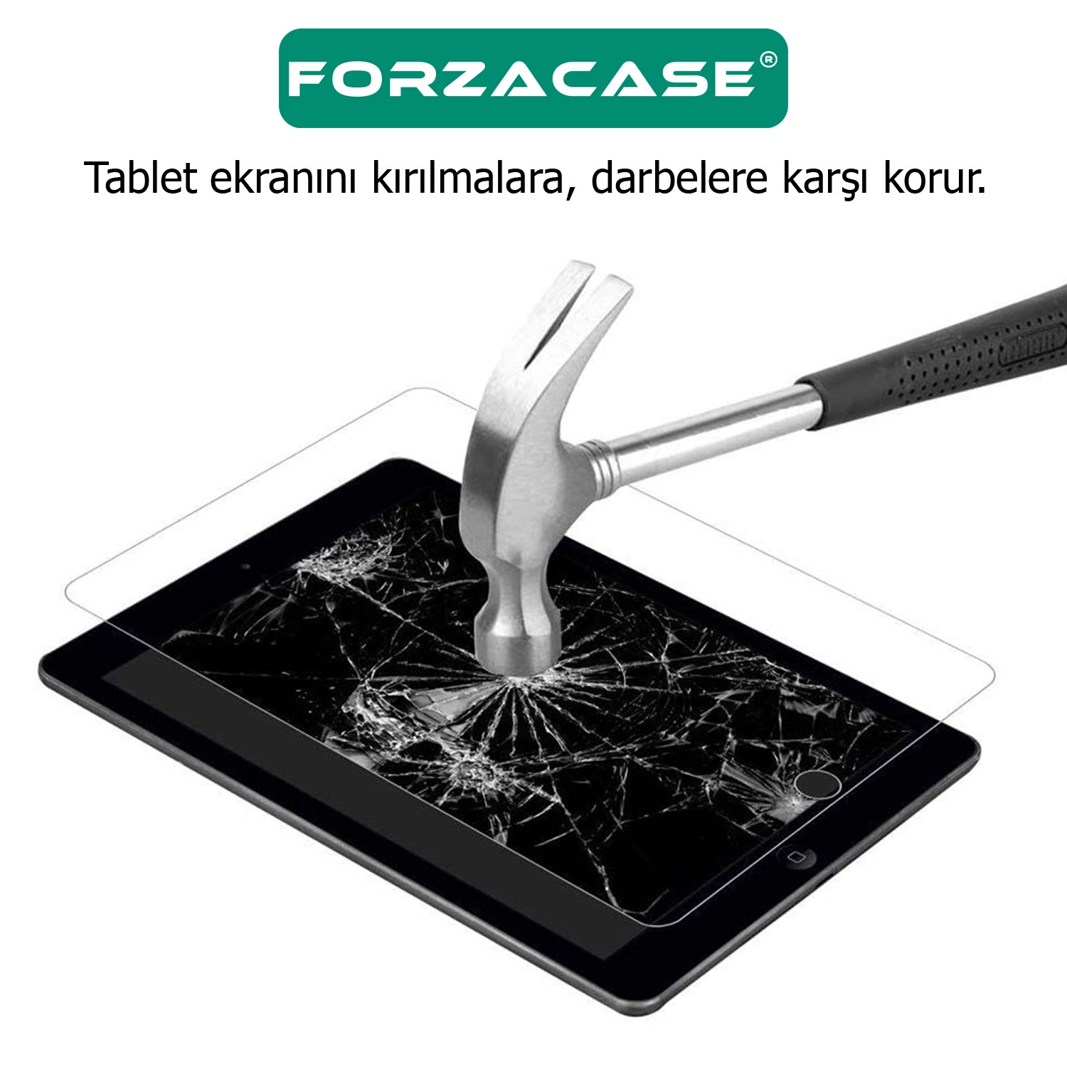 Forzacase Lenovo Tab M11 11 inch ile uyumlu Temperli Kırılmaz Cam Ekran Koruyucu - FC021
