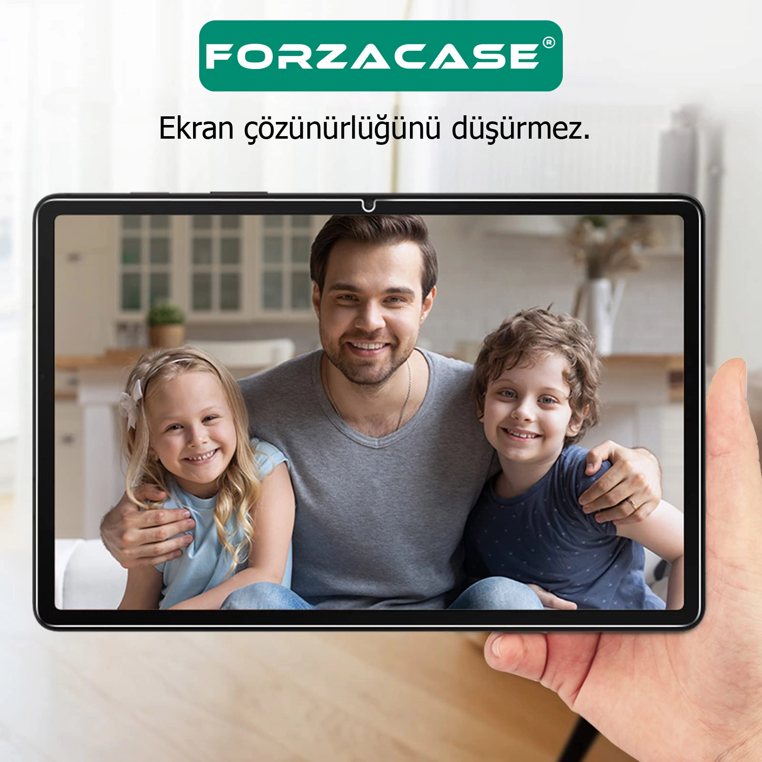 Forzacase Infinix Xpad 30 Pro 11 inç ile uyumlu Temperli Kırılmaz Cam Ekran Koruyucu - FC021