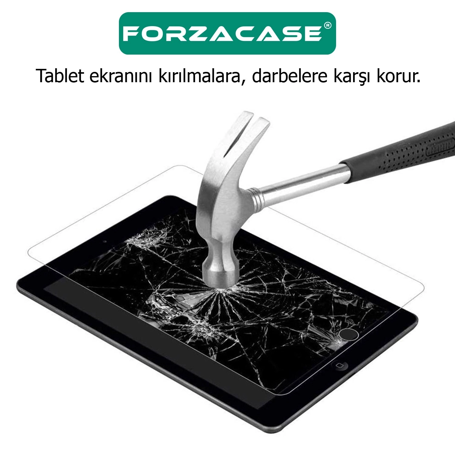 Forzacase Lenovo Yoga Tab 11.1’’ TB710FU Temperli Kırılmaz Cam Ekran Koruyucu - FC021