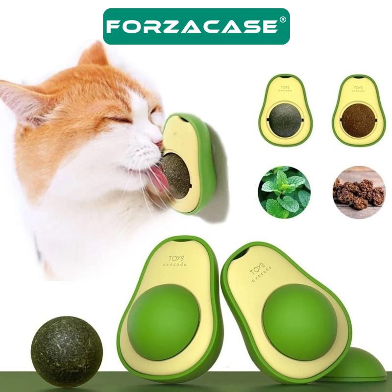 Forzacase Avokado Kedi Nanesi Catnip Kediler için Yalama Topu - FC031