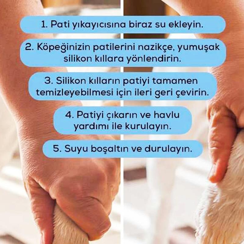 Forzacase  Taşıma Askılı Kedi-Köpek Pati Temizleme Aparatı - FC035