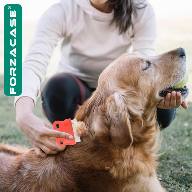 Forzacase Kedi ve Köpekler için Bit Pire Tüy Temizleme Tarağı Seti - FC039