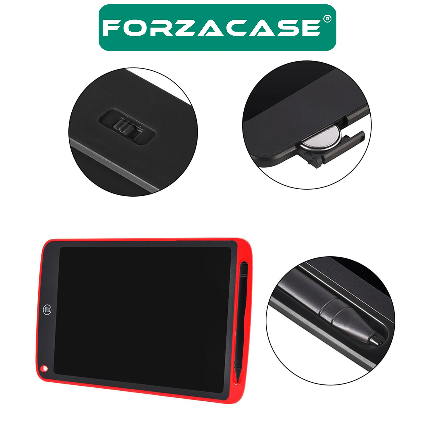 Forzacase 8.5 inch Dijital Kalemli Çizim Yazı Tahtası Eğitim Tableti - FC048