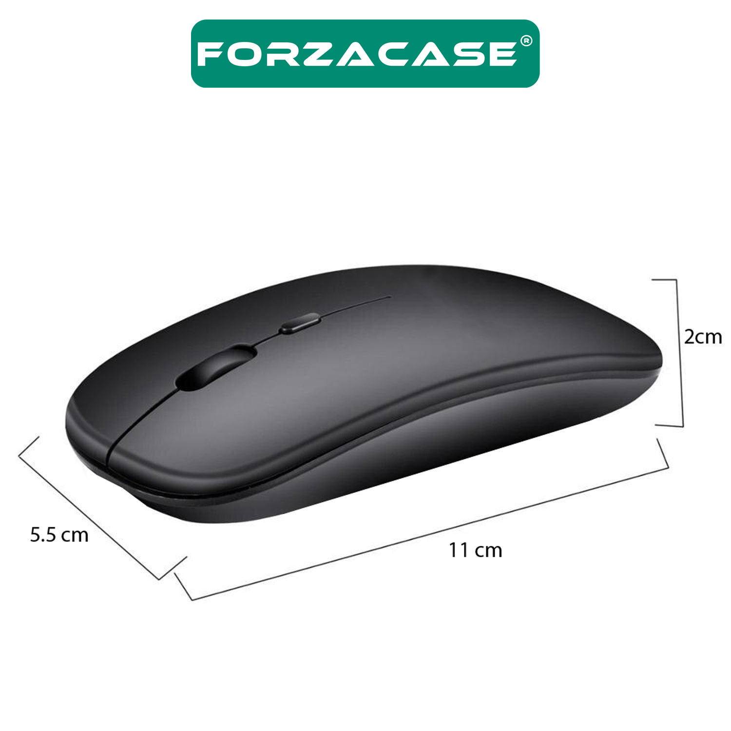 Forzacase Tablet ve Telefonlar için Bluetooth Kablosuz Mouse 1600 DPI - FC063