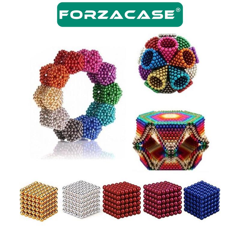 Forzacase Renkli 216 Adet Mıknatıs Neocube Mıknatıs 5mm Neodyum - FC083