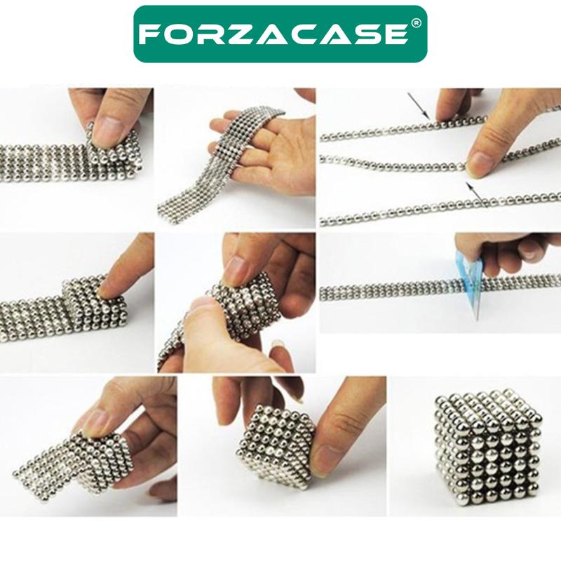Forzacase Renkli 216 Adet Mıknatıs Neocube Mıknatıs 5mm Neodyum - FC083