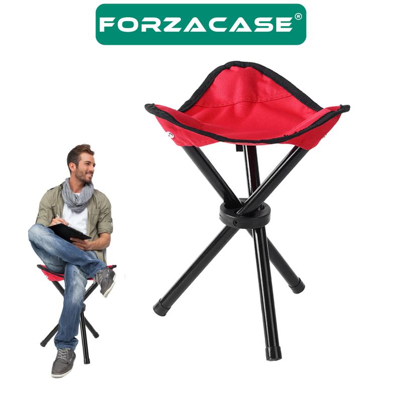 Forzacase Hafif Taşınabilir Katlanır Tripod Üçgen Kamp Tabure - FC085