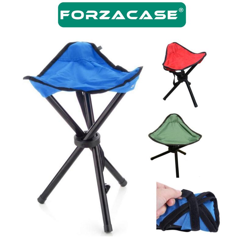 Forzacase Hafif Taşınabilir Katlanır Tripod Üçgen Kamp Tabure - FC085