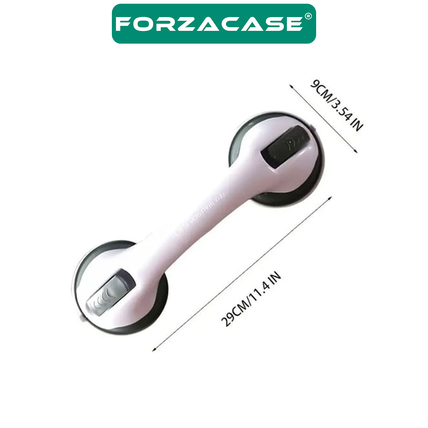 Forzacase Pratik Vantuzlu Tutucu Duvar Banyo Tutacağı Kaymaz Destek Sapı - FC1012