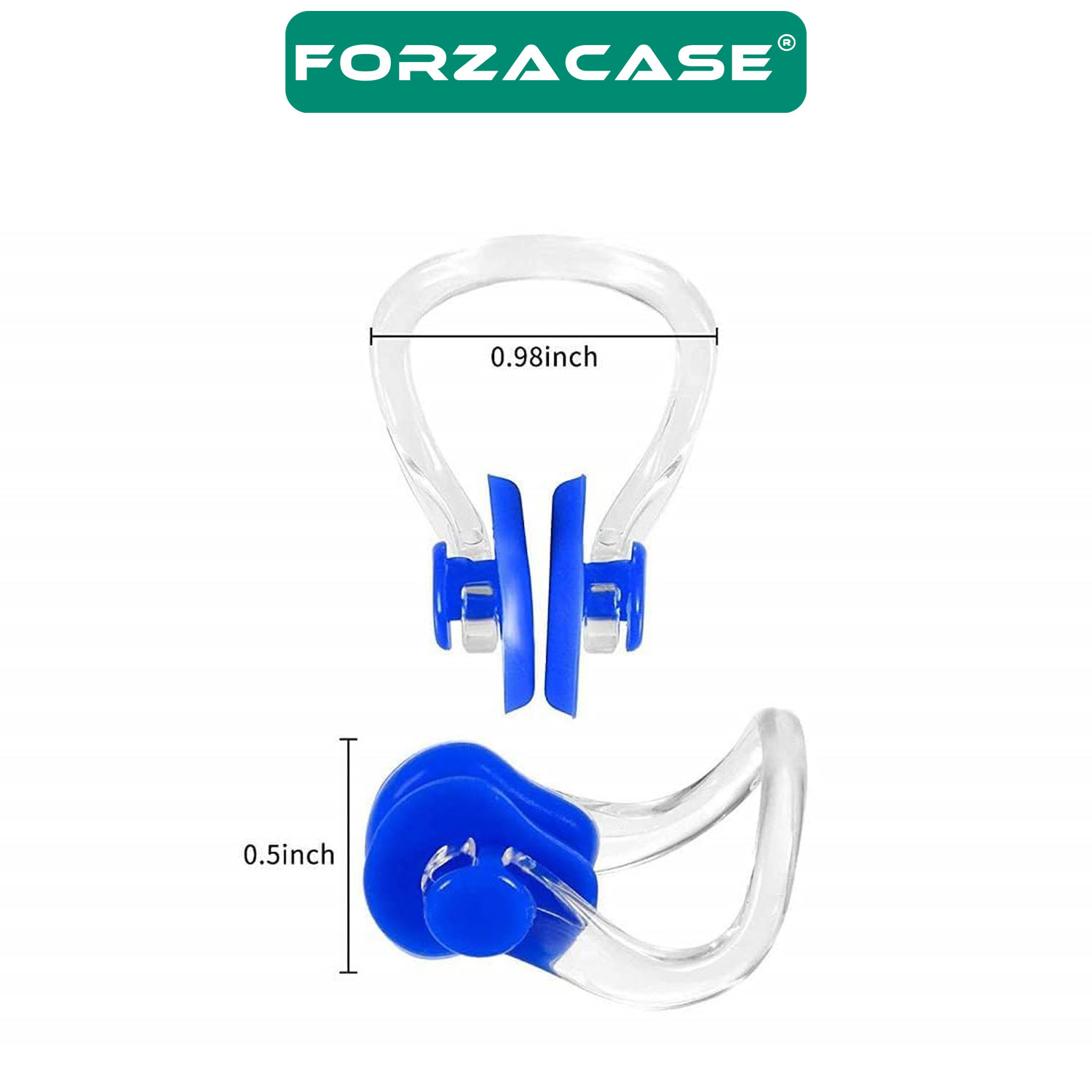 Forzacase Silikon Su Geçirmez Kulak ve Burun Tıkacı Yüzme Seti 2 Paket - FC1016