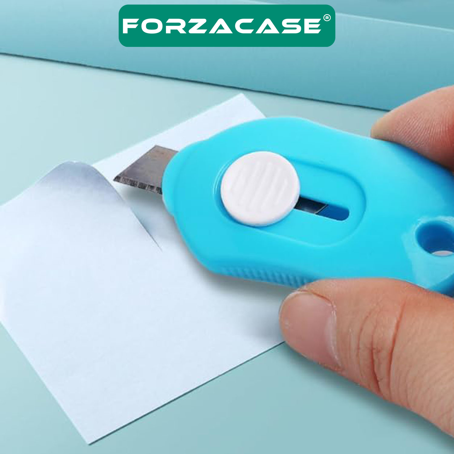 Forzacase 2 Adet Mini Maket Bıçağı Karışık Sevimli Tasarımlar Ofis Okul Gereçleri - FC1018